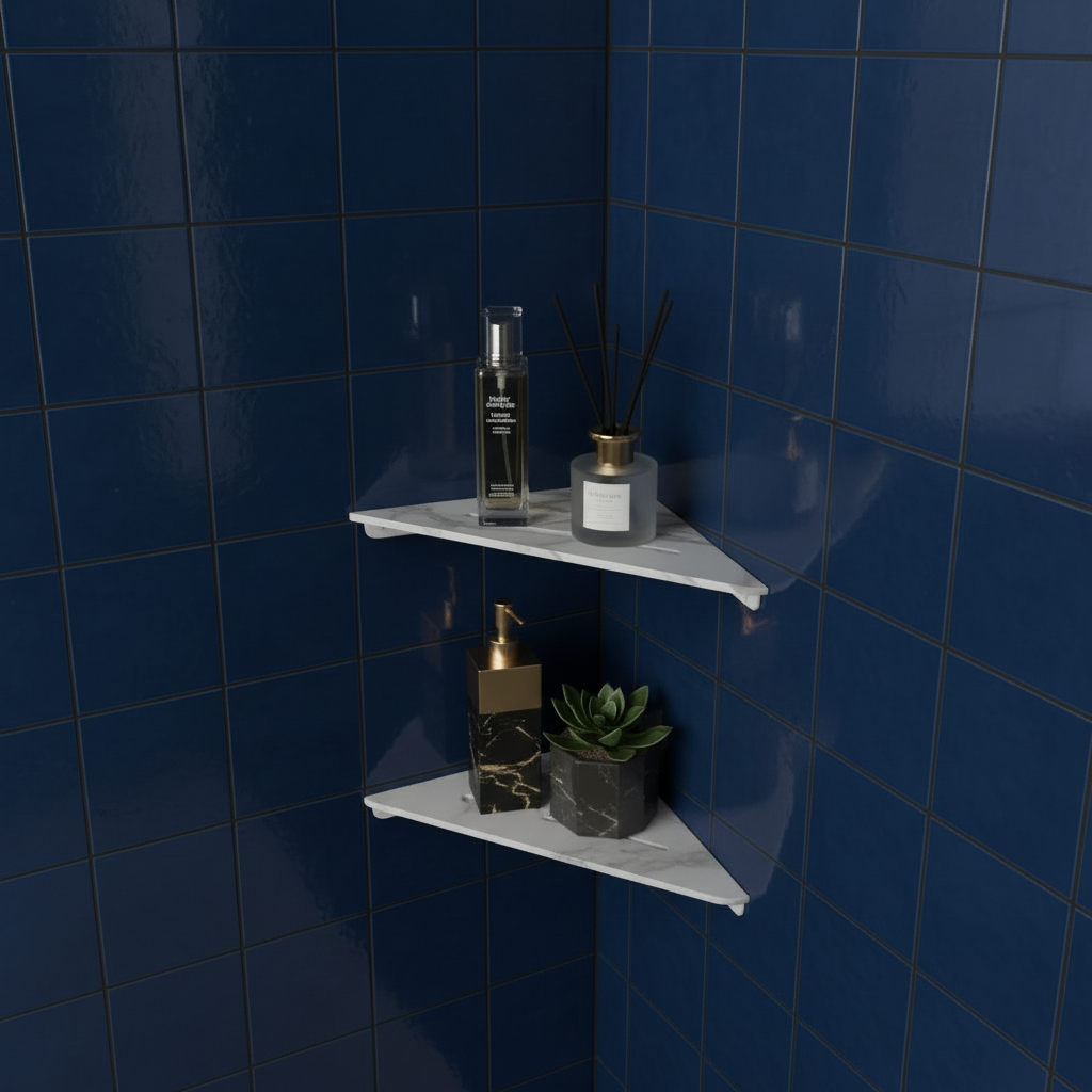 Bathroom Modern Corner Storage Shelf