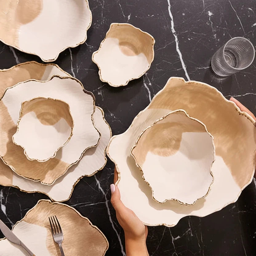 Porcelain Latte Set-26 Pieces