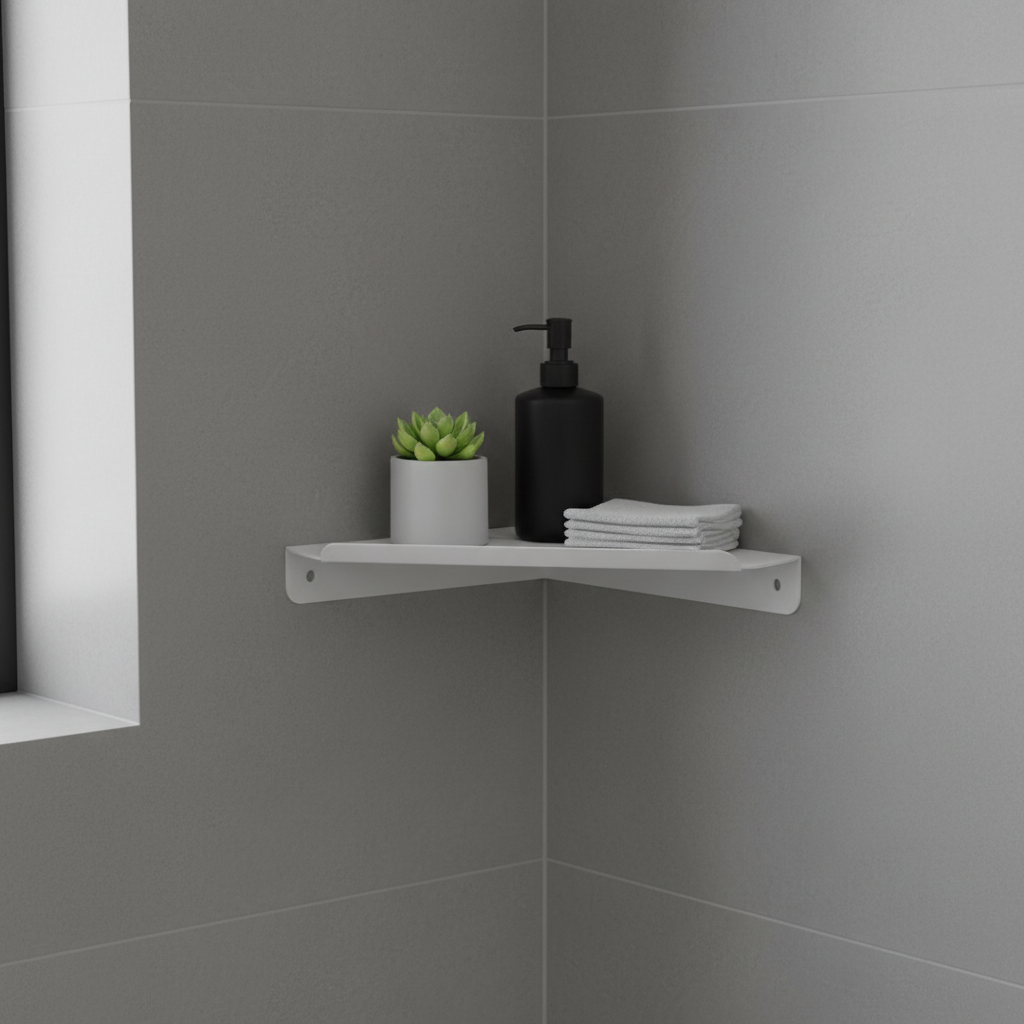 Bathroom Modern Corner Storage Shelf