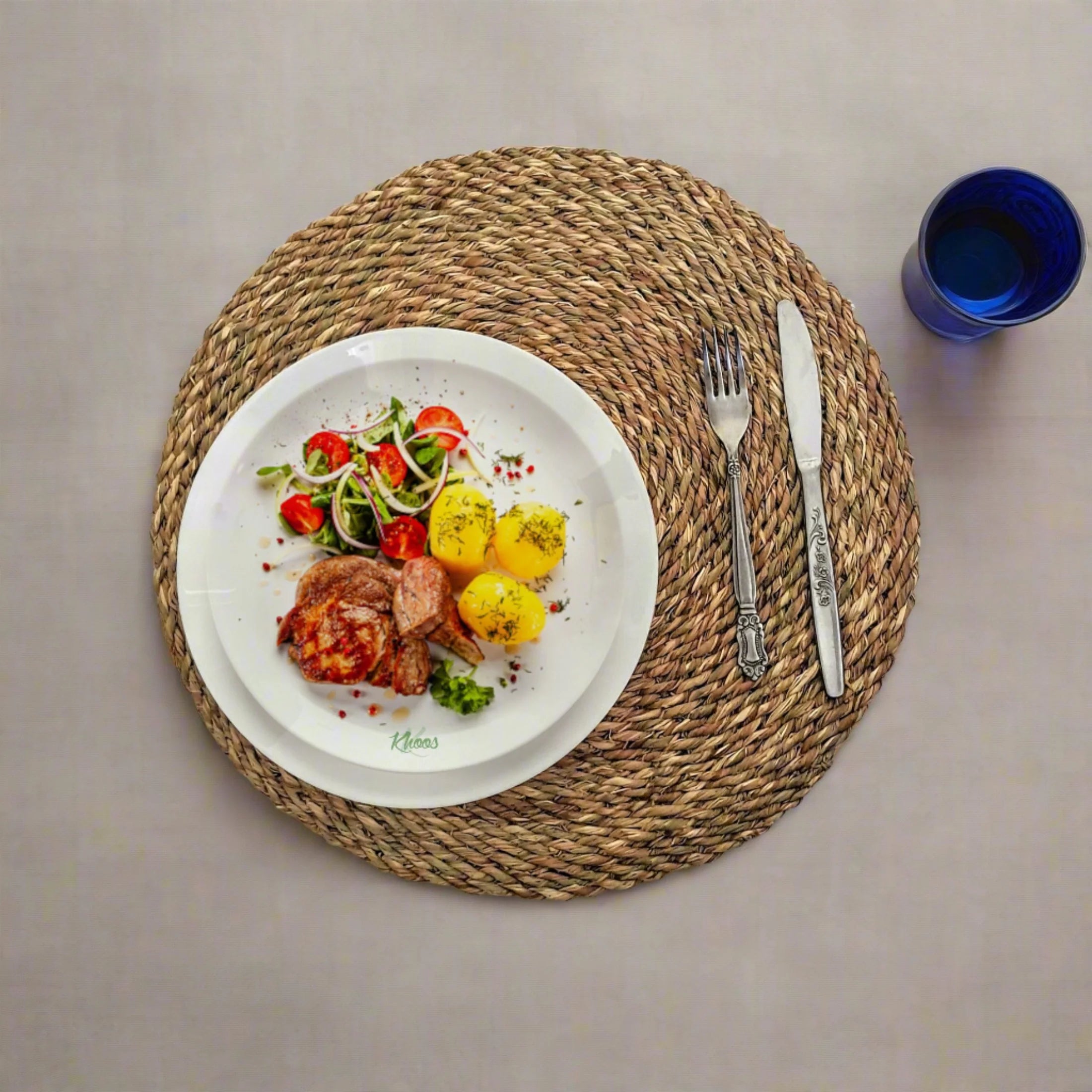 Halfa Round Placemat