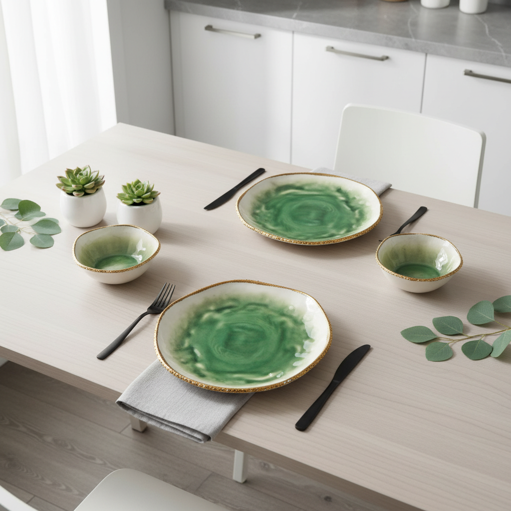 Porcelain Forest Set 24-Piece