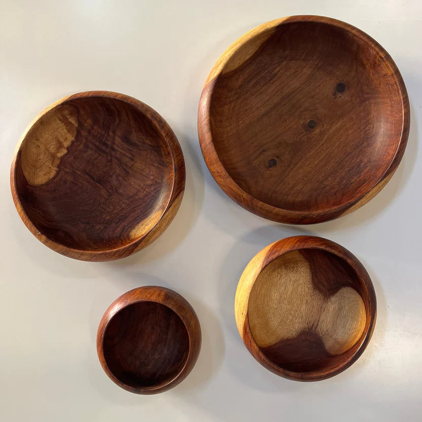 Rosewood BOWL Curvy Set