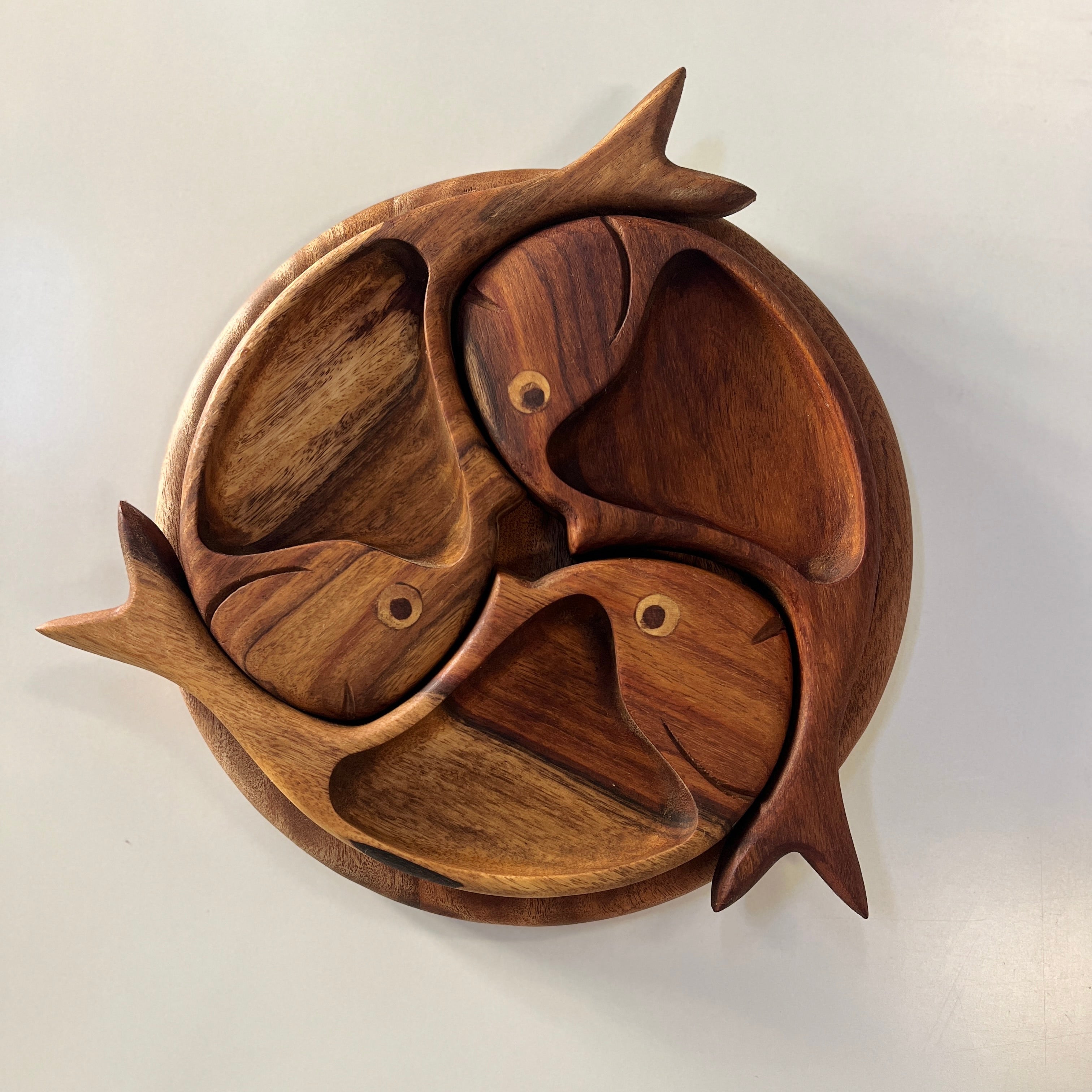 Rosewood Snack Plate | Fish
