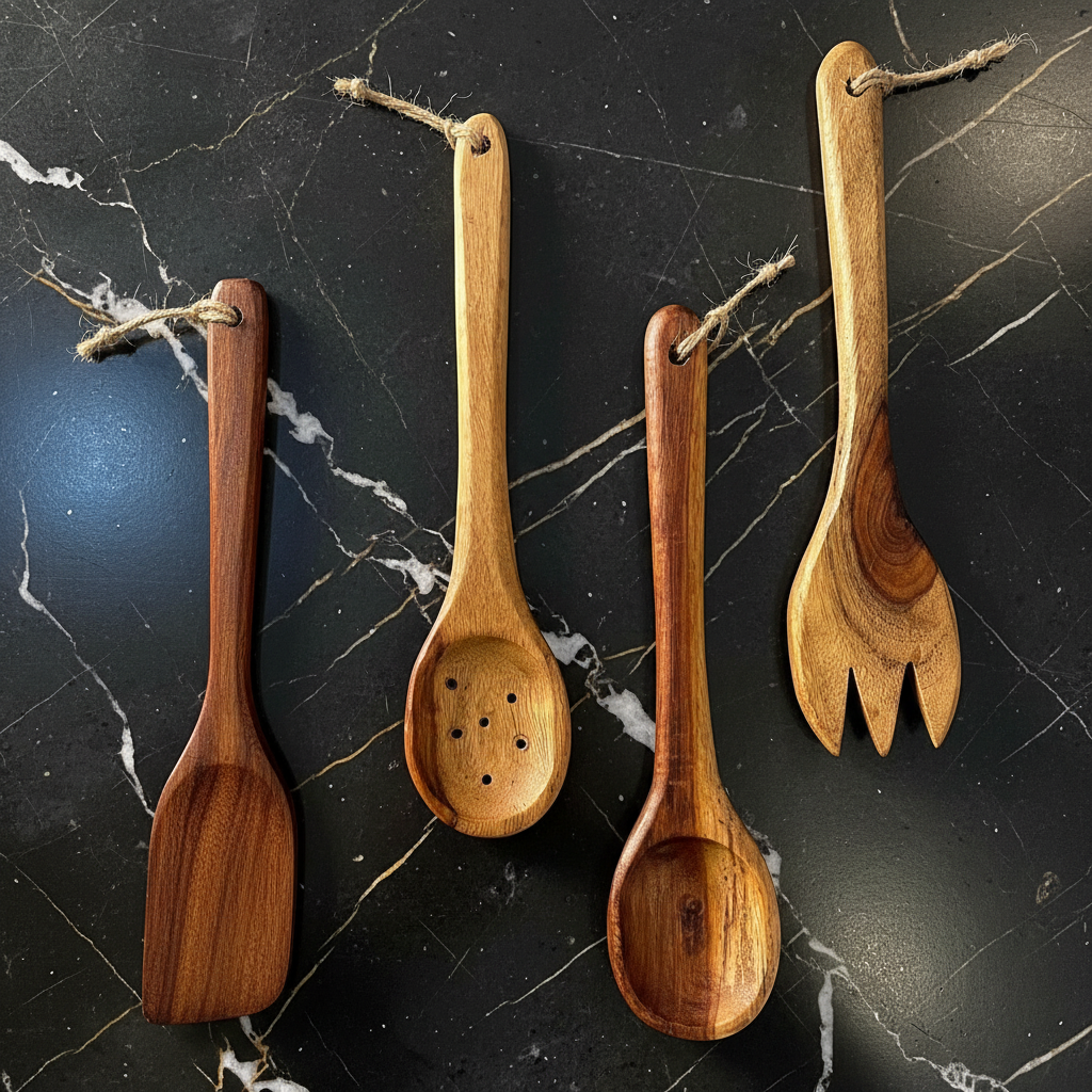 Rosewood Utensils A Set | 4 Pieces