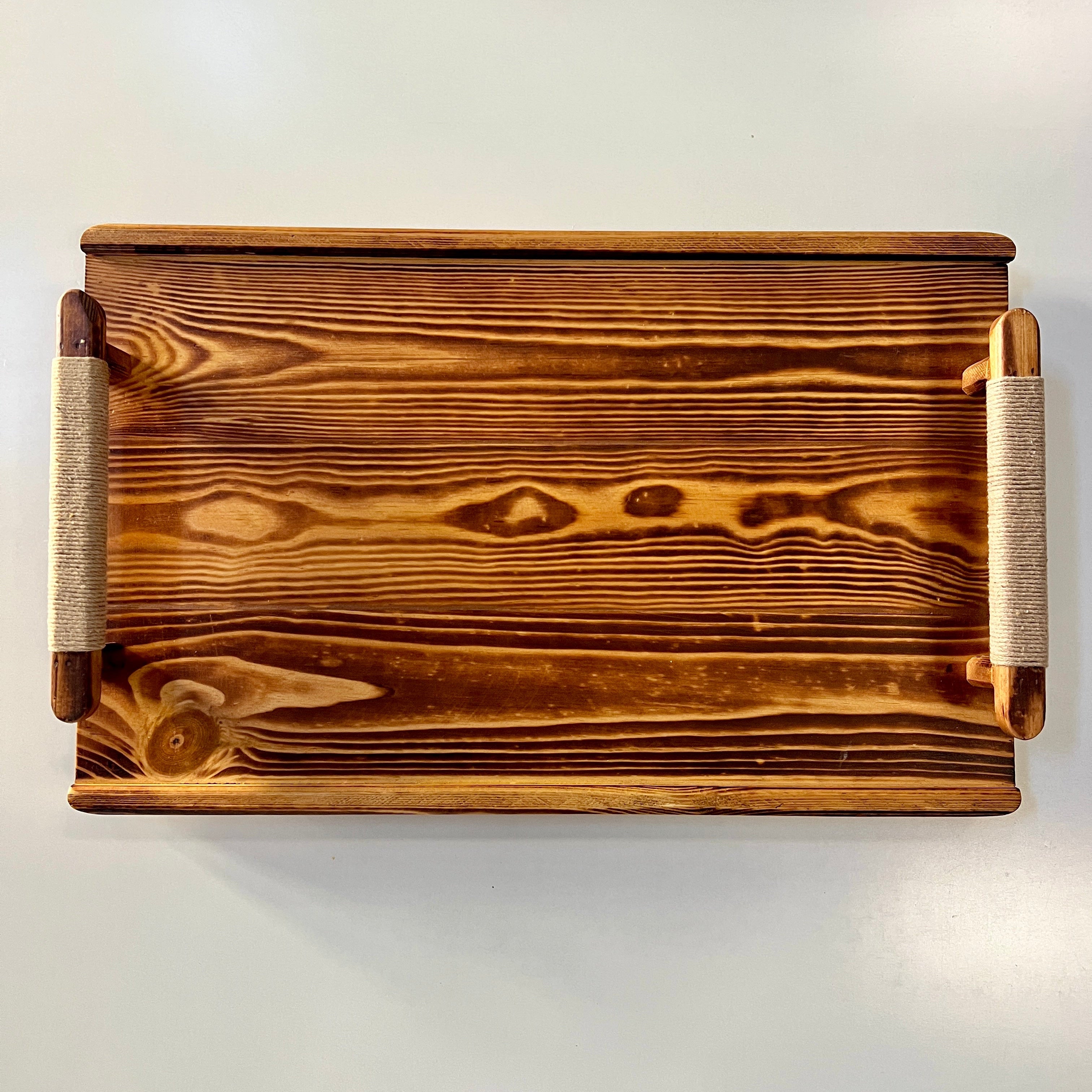 Wood Tray Rectangular 25X45 cm