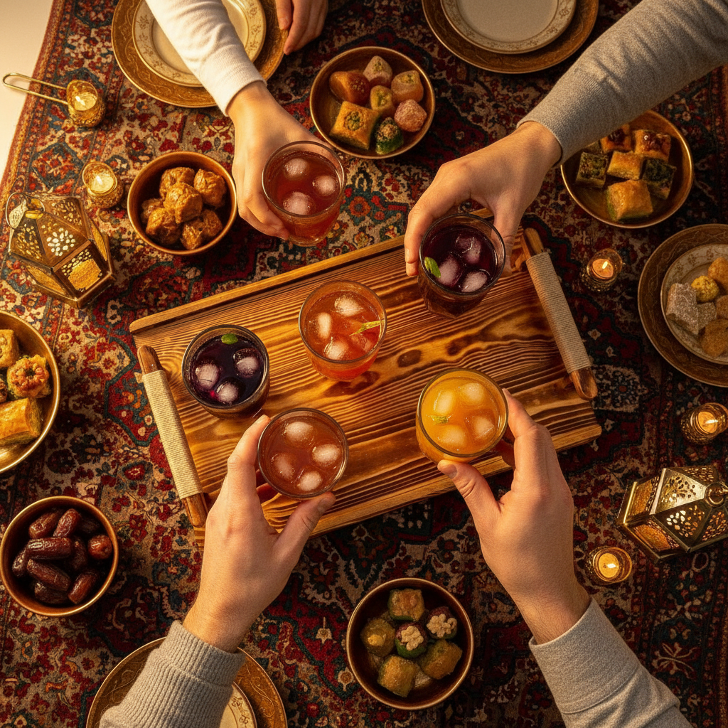 Wood Tray Rectangular 25X45 cm