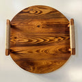 Wood Tray Round 45 cm