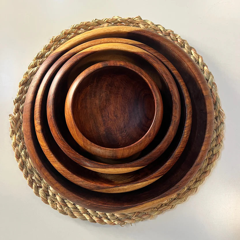 Rosewood BOWL Curvy Set