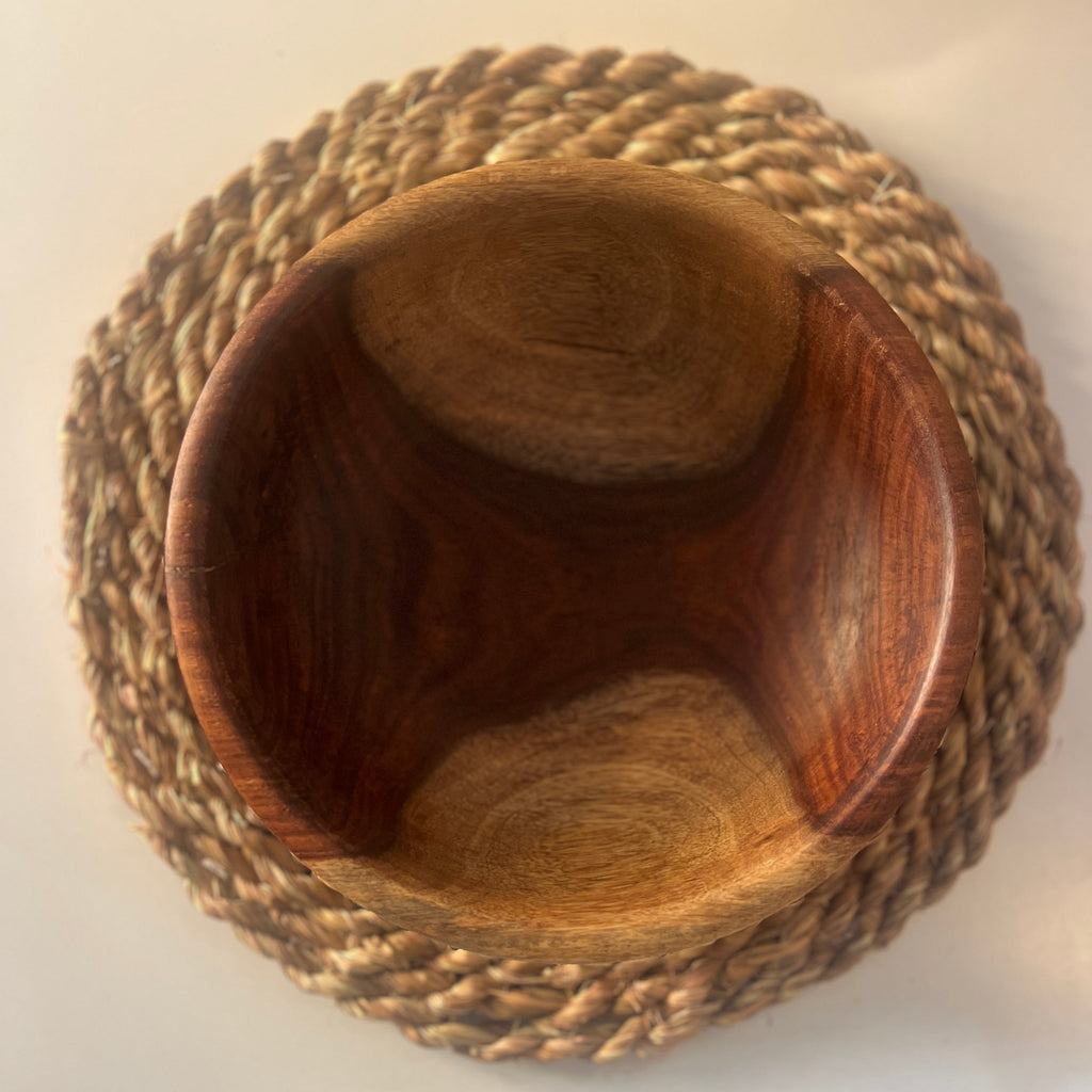 Rosewood Round Plate 25 cm