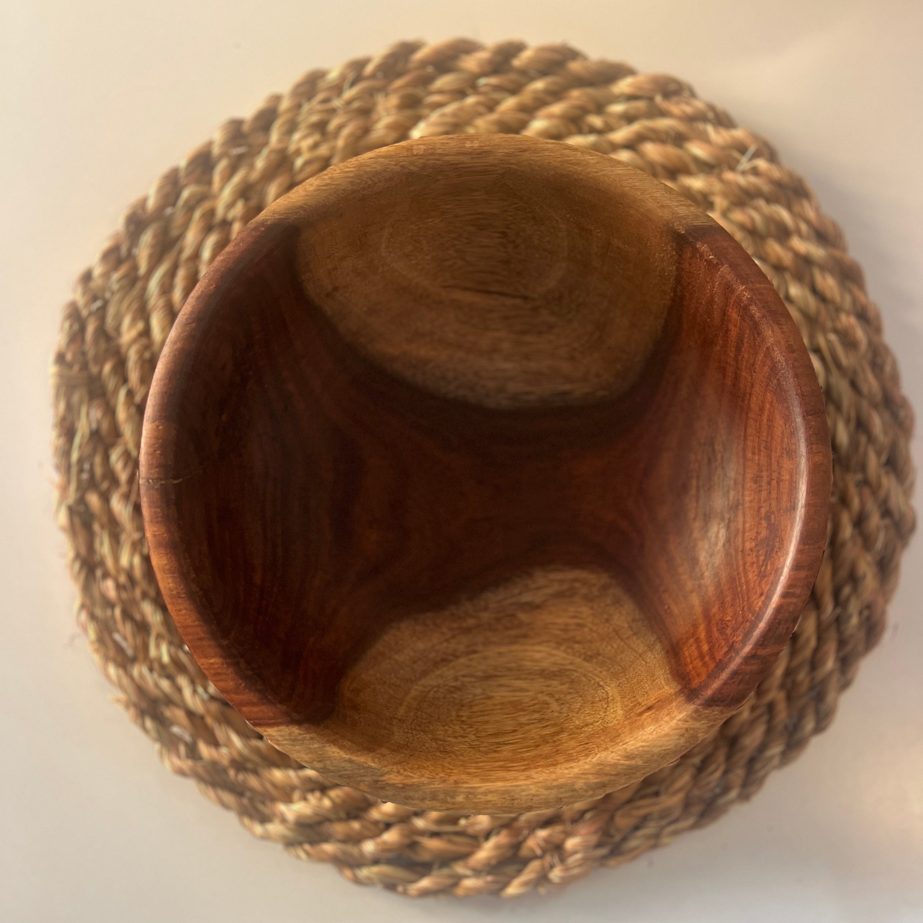 Rosewood Round Plate 25 cm