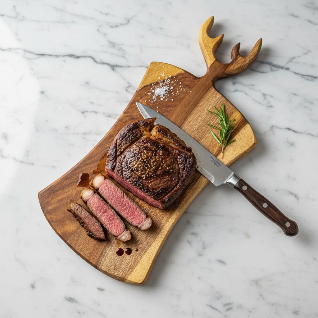 Rosewood Cutting Board | Curvy