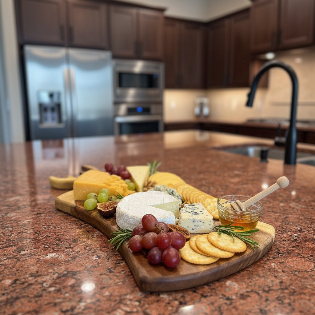 Rosewood Cutting Board | Curvy
